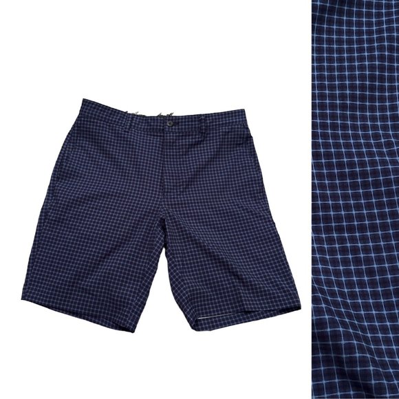 (34) PERRY ELLIS BEN HOGAN Men's Shorts Sz 34 Nice Checkered Pattern - Picture 3 of 11